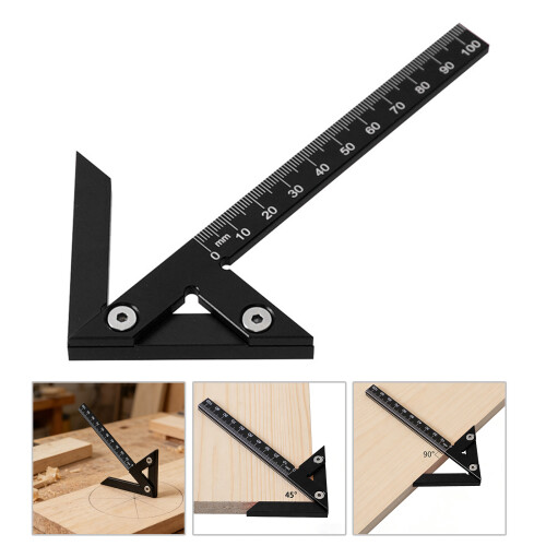 Lightweight Aluminum Measuring Scale With Clear British Marking 1