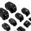 10x Ανταλλακτικό μαύρο καπάκι διακόπτη για Harley Touring Softail Dyna96-2013 8