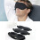 Rese Sömn Ögonmask 3D Memory Foam Vadderad Skugga Överdrag Sovögonbindel 2