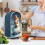 Hand Strap Blender Cover Snowman Winter Pouch for Protective Polyester Dust Protector 3