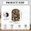 Multifunctional Blender Cover Sunflower for Foldable Polyester Protects Blenders Processors 6