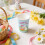 Easter Disposable Paper Cups Bunny Design Blue 10pcs 3