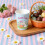 Easter Disposable Paper Cups Bunny Design Blue 10pcs 5