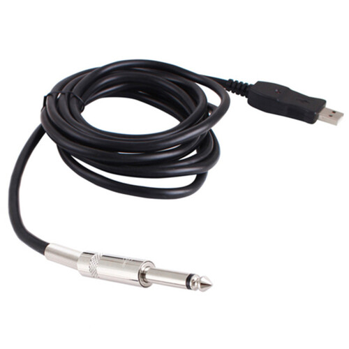 3M USB-gitarrbas till USB6,3 mm länkkabeladapter för datorinspelning med USB-gitarrkabel 1