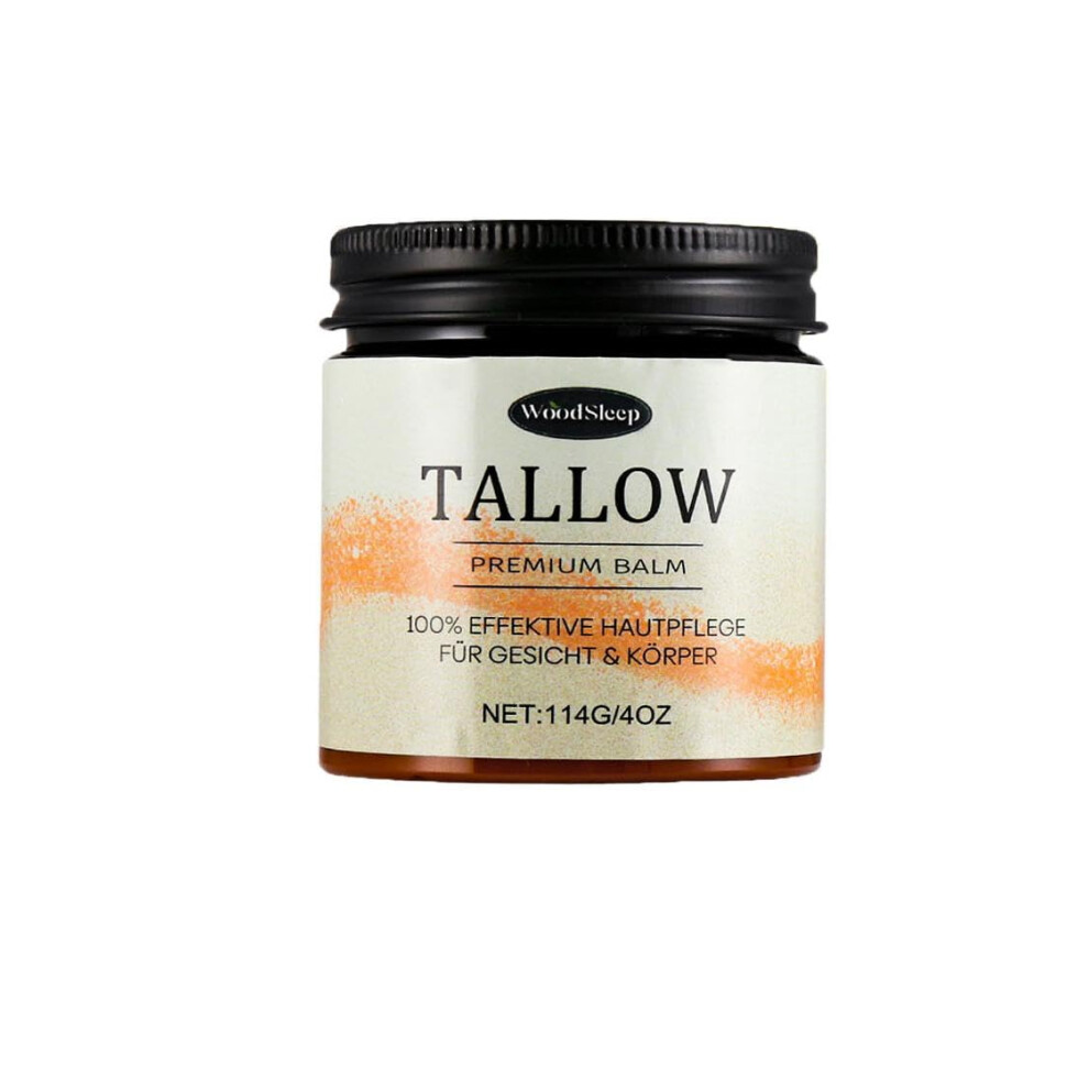 Organic Whipped Tallow Balm with Honey 4oz â Deep Hydration Beef Tallow Moisturizer for Dry Skin