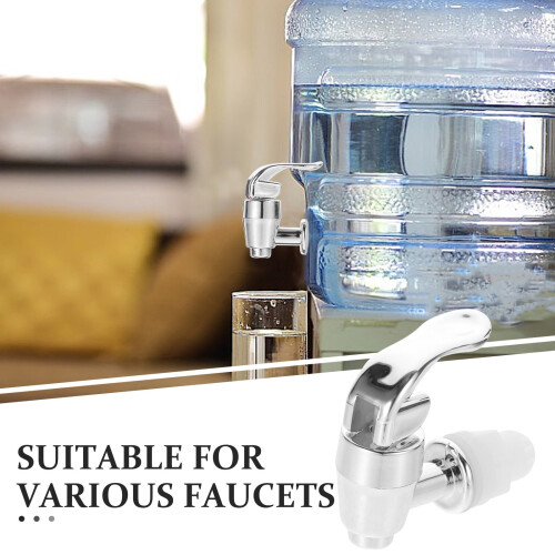 Beverage Dispenser Spigot Silver 1Pack 2.8X2.4X1In 2