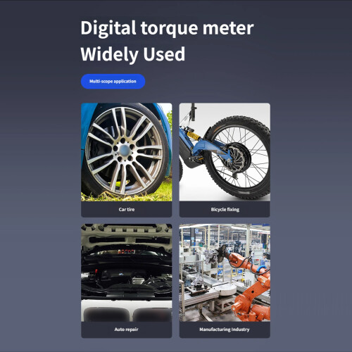 Professional Digital Torque Analyzers With Preset Mode-200Nm 2