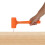 Shock Absorbing Industrial None Rebound Orange Rubber-2LB 5