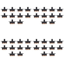 40 X  0.5A 50V 3 Position 2P2T DPDT Panel Mount Slide  SS23D32