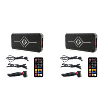 2X ARGB PWM Controller Wireless Remote Fan Hub PWM ARGB Controller Hub Adapter Computer PC Case Case Radiator