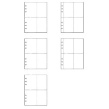 50X B1-Album Inside Page, Photo Card Holder, Idol Photo Album Photocards Collect Book Kawaii Stationery Picture Albums