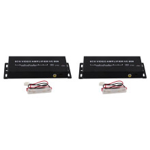 2X DC12V Auto Auto 1 Bis 8 Ausgang Video Signal Splitter Verstärker für DVD/LCD/TV Video Spliter MX1322