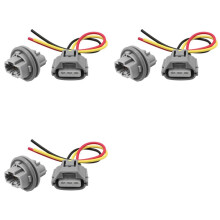 3X 90075-60060 Voorste Richtingaanwijzer Lamp Socket Connector voor 4Runner Camry Tacoma Highlander Sequoia