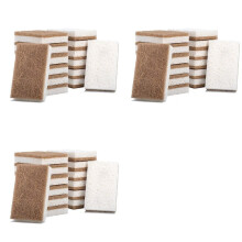 48 Stuks Biologisch Afbreekbare Composteerbare Cellulose Keukensponsen Kokosnootschrobmachine - Milieuvriendelijke Spons voor Het Reinigen van de Vaat