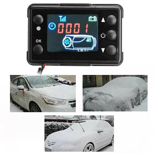 LCD Car Heater Switch Parking Controller 4 Button Remote Cont 4K9G New S4 2