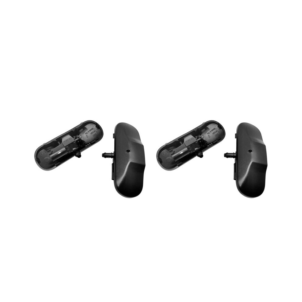 4Pcs Windscreen Washer Jet Water Spray Nozzle With Heating For B6 Caddy 2Kd955986 5M0955986c 6032391539856