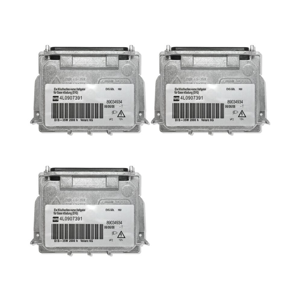 3X New For 128I 135I 08-14 Xenon Hid Headlight Ballast 6G 63117180050 89034934 89032336 4L0907391 6033949674357