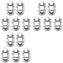 15Pcs Knot Nickel Drawbolt Closure for Luggage Guitar Musical Trolley Case