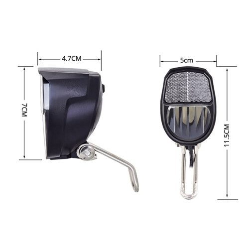 3X Dynamo Bike Light Front Light Set Input AC 6V 3W Dynamo Bicycle LED Headlight Bike Accessories