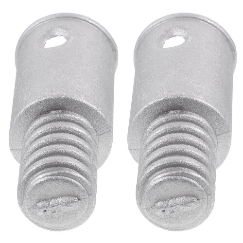 4 pcs Broom Handle Threaded End Replacement Broom Handle Extension Pole Adapter 1