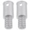 4 pcs Broom Handle Threaded End Replacement Broom Handle Extension Pole Adapter 5