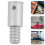 4 pcs Broom Handle Threaded End Replacement Broom Handle Extension Pole Adapter 7