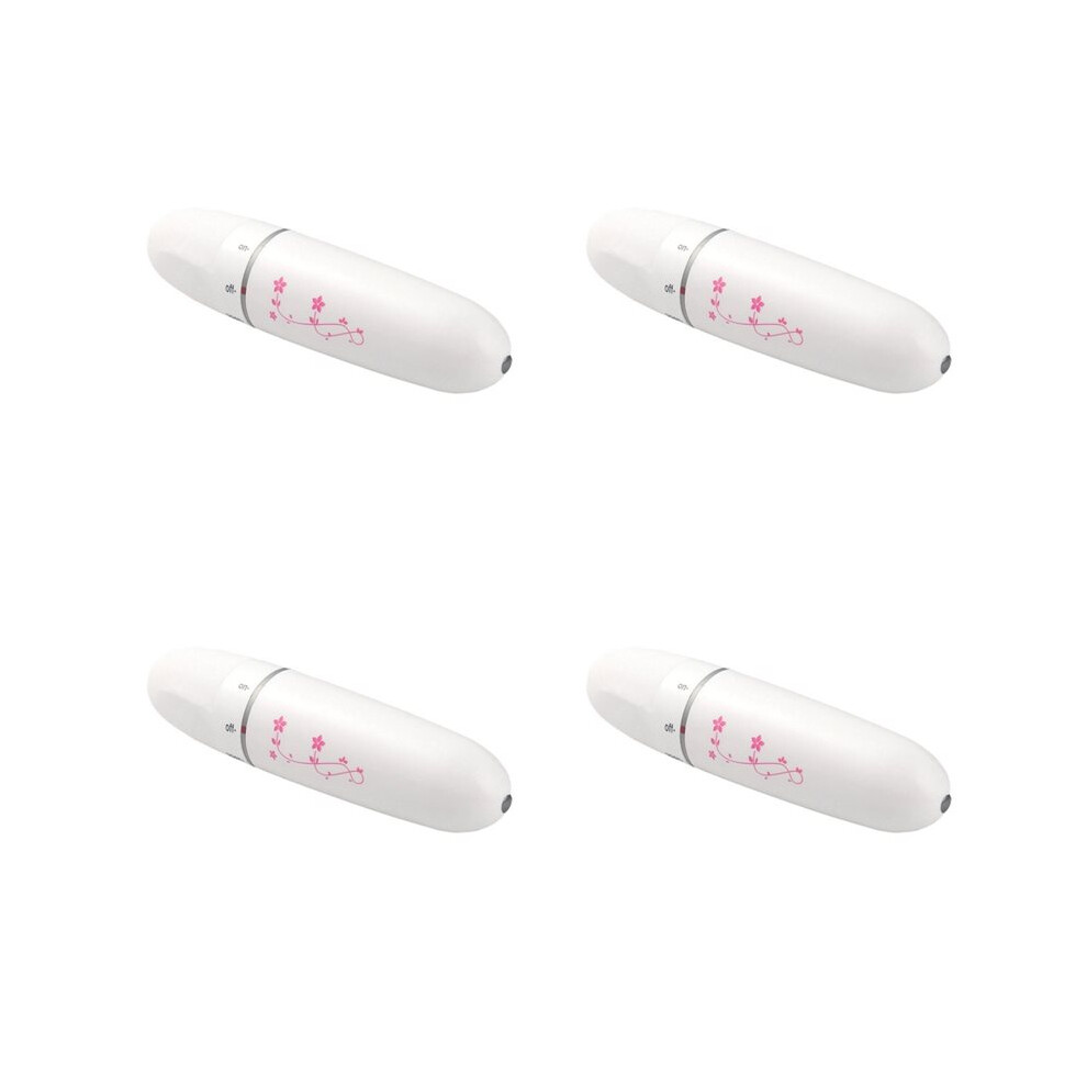 4X Electric Eye Face Massager Vibration Anti-Ageing Eye Wrinkle Massager Dark Circle Removal Beauty Massage White