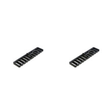 Multi-Functional Belt Storage Rack Tie Belt Hanger Wardrobe Belt Rotating Organizer Rack Scarf Hanger Home Closet 2PCS,A