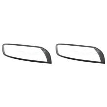 2X Car Headlight Lens Cover Headlamp Shell Lampshade for S40 2007-2012 Light Transparent Replacement Shell R