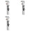 3X Adjustable Drawer Fixing Clamp, Universal Drawer Panel Front Installation Clamps Fixing Clips with Replaceable Clip 1