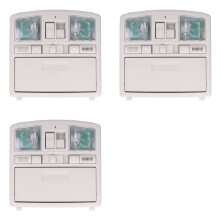3X für 2009-2013  6 mit Schiebedachschalter Graue Dachkonsole mit Down Light GS4C-69-970D-75