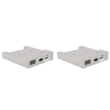 2X SFRM72-FU 3.5 Inch 72KB USB Floppy Drive Emulator for TaJIma BARUDAN Happy Embroidery Machine Industrial