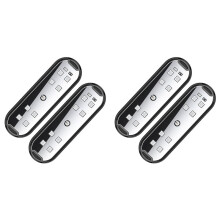4Pcs Car Door Warning Light LED Colorful Anti-Rear-End Light Auto Door Opening Safety Light Auto Open Door Lights