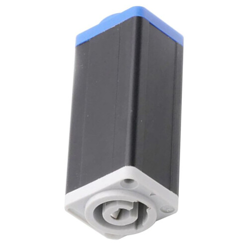 6X LED PowerCon AC Coupler Adapter Extender Connector High Quality Speakon Panel Mount Straight Adapter  to White 1