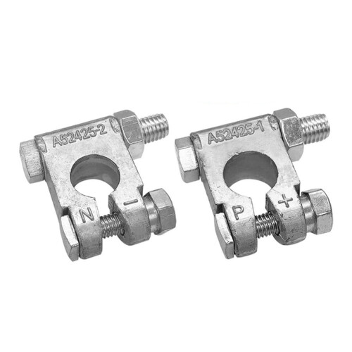 Automotive Battery Terminal Set with Protective Covers 2