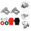 Automotive Battery Terminal Set with Protective Covers 7