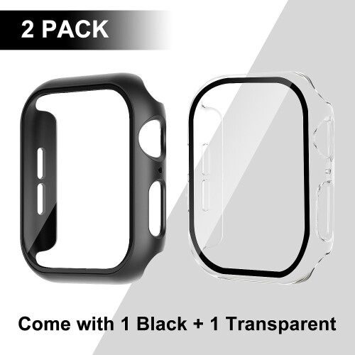 Θήκη XiHAMA2Pack με ενσωματωμένο προστατευτικό οθόνης από σκληρυμένο γυαλί, συμβατή 1