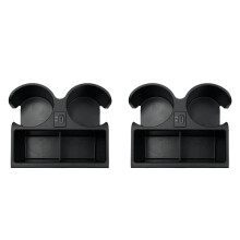 2X Car Water Cup Holder with PD Port FYE727068 for Patrol Y61 1997-2016 FYE727069 Heatproof Plastic