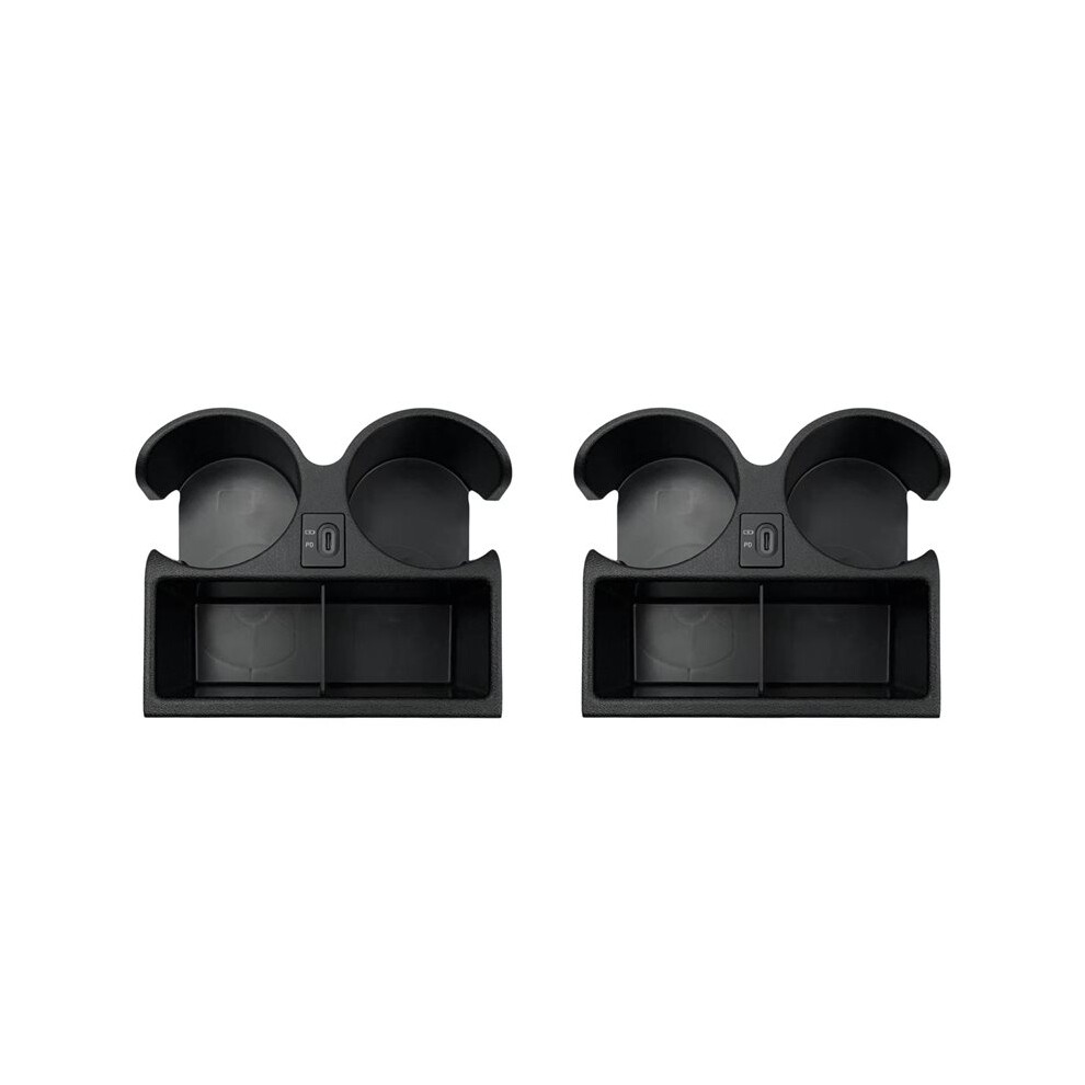 2X Car Water Cup Holder With Pd Port Fye727068 For Patrol Y61 1997-2016 Fye727069 Heatproof Plastic 6031717645868