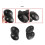 Car Steering Wheel  Control Button Trim Cover for   W218 Cls Class W211 E Class 2006-2008 Black 8
