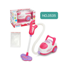 (A) Kids Electric Toy Vacuum Cleaner with Sound & Lights, Mini Home Appliance for Girls