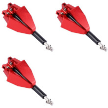 3X Metal Universal Heavy Duty RC Car Winch Anchor, Foldable Winch Anchor, for TRX4 SCX10 RC4WD D90 CC01