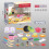 (D) Interactive Play Kitchen Toy with Electromagnetic Stove & Cutting Play Food Set 3