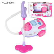 (G) Kids Electric Toy Vacuum Cleaner with Sound & Lights, Mini Home Appliance for Girls