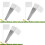 150Pack Marking Flags, White Yard Flags 15x4x5Inch,  Flags, Lawn Flags Markers, Irrigation Flags, Landscape Flags 1