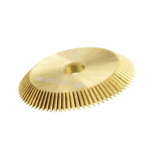 3X Titanium Plating 60X6X16mm Key Cutting Blade for All Horizontal Key Machine Disk Cutter 1