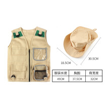 (Explorer Clothes) Kit da esplorazione per bambini da 26 pezzi: telescopio e set per catturare insetti.