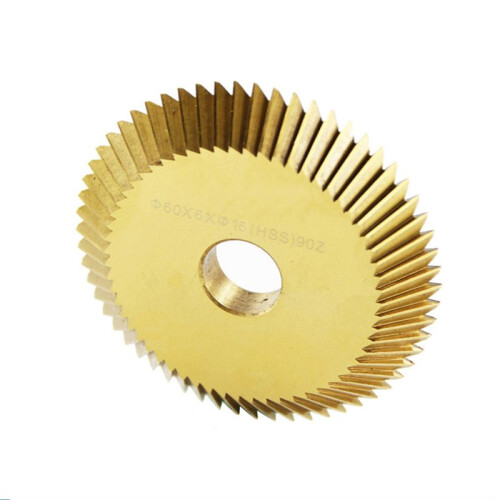 3X Titanium Plating 60X6X16mm Key Cutting Blade for All Horizontal Key Machine Disk Cutter 2