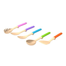 (Spoon set) Elektromagnetischer Herd – Spielküchenset für Kinder – Realistischer Koch- und Schneidespaß