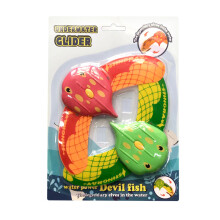 (Two colors) Sommerliches wasserbetriebenes Teufelsfisch-Spielzeug für Kinder – Pool, Badewanne, Strand